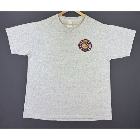 Vintage Y2K Hell's Hells Kitchen Fire Department New York FDNY Truck Thrashed - Picture 2 of 16